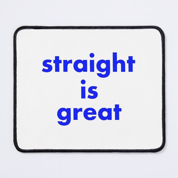 Item preview, STRAIGHT Is GREAT designed and sold by retro-and-rust.