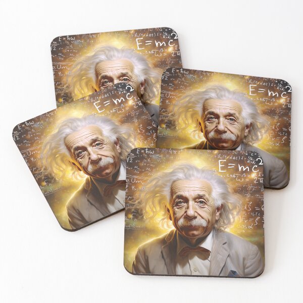 Item preview, Albert Einstein Portrait  - Science Art designed and sold by Jessica Levaton.