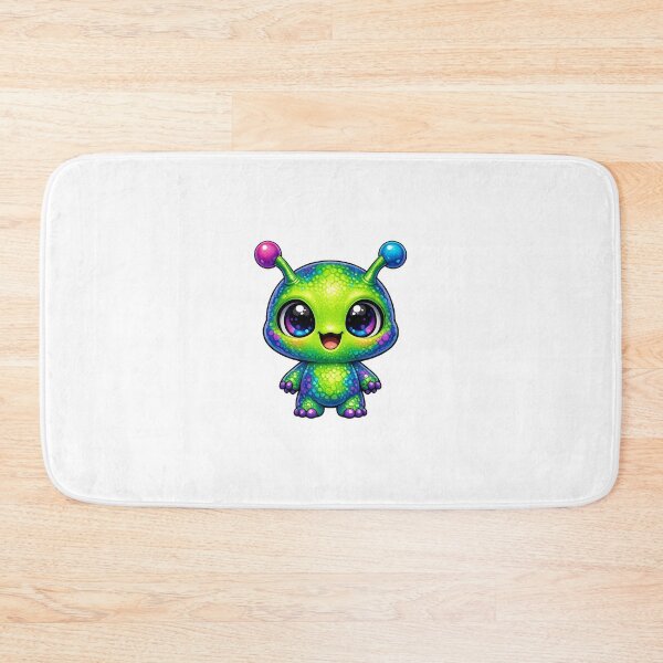 Item preview, Cute Green Alien Friend designed and sold by LindaBurnsidel.