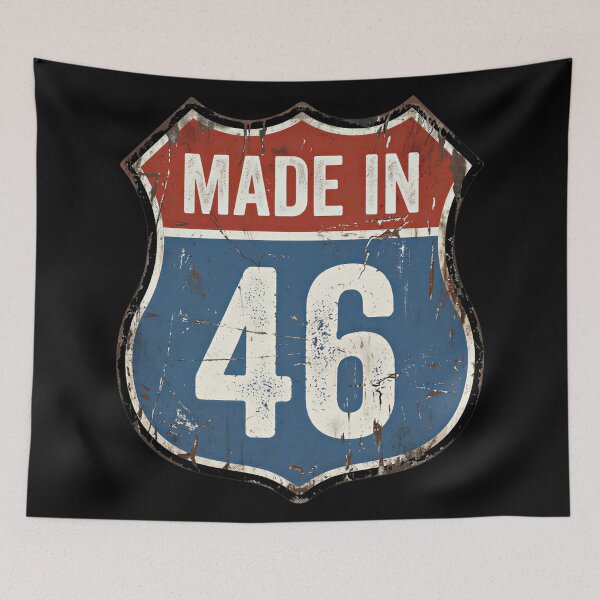 Item preview, Vintage Car Lover Sign 1946 Made in 1946 80th Birthday 80 Years Old designed and sold by Blok45.