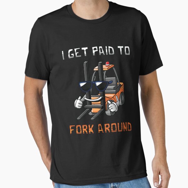 Vista previa del artículo con la obra «Funny Forklift Shirt», diseñado y vendido por thatsacooltee.