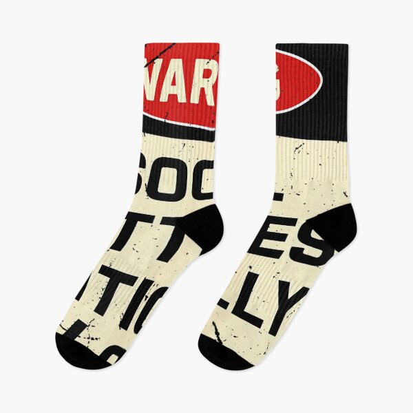 Item preview, Warning Social Batteries Critically Low Introvert designed and sold by JohnVBurks.