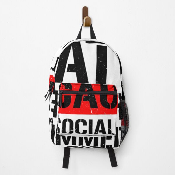Item preview, Warning Social Batteries Critically Low Introvert designed and sold by JohnVBurks.