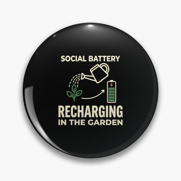Item preview, Social Battery Recharging In The Garden Design designed and sold by JohnVBurks.
