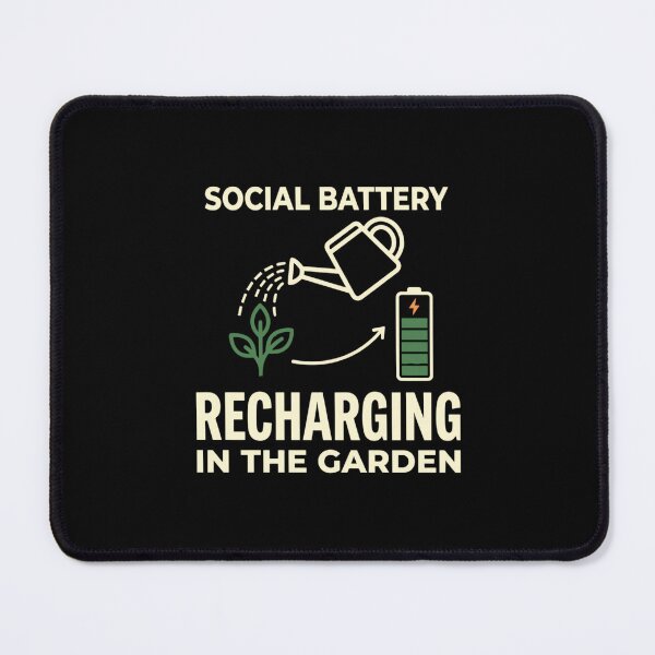Item preview, Social Battery Recharging In The Garden Design designed and sold by JohnVBurks.