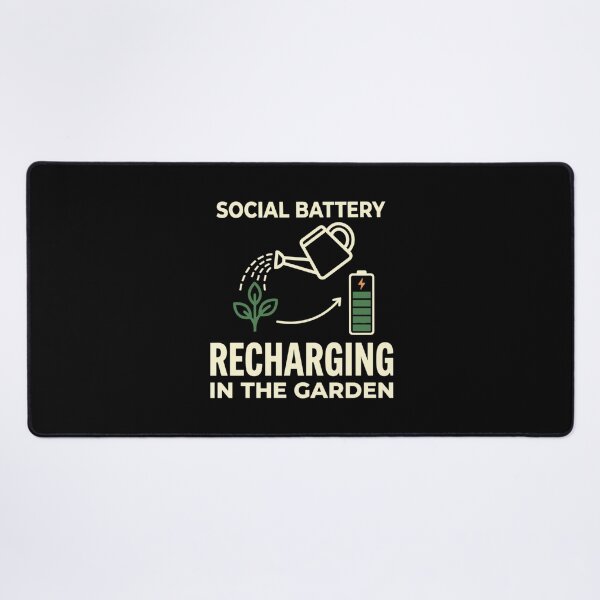 Item preview, Social Battery Recharging In The Garden Design designed and sold by JohnVBurks.