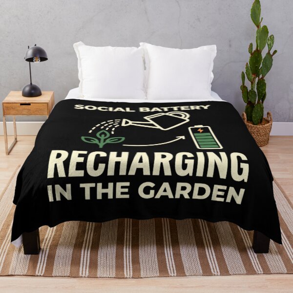 Item preview, Social Battery Recharging In The Garden Design designed and sold by JohnVBurks.