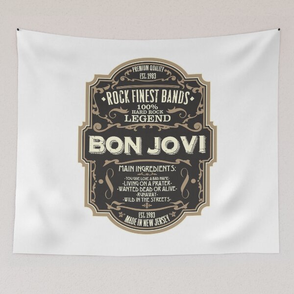 Item preview, Bon Jovi (Rock Finest Bands) designed and sold by helenacooper.