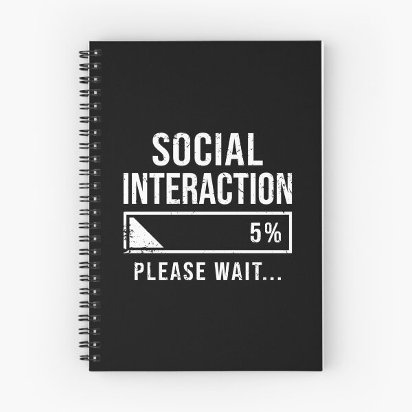 Item preview, Social Battery Low Funny Introvert Loading Bar Sarcasm designed and sold by JohnVBurks.