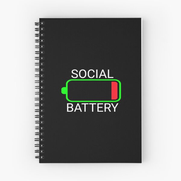 Item preview, Social Battery is Empty designed and sold by JohnVBurks.