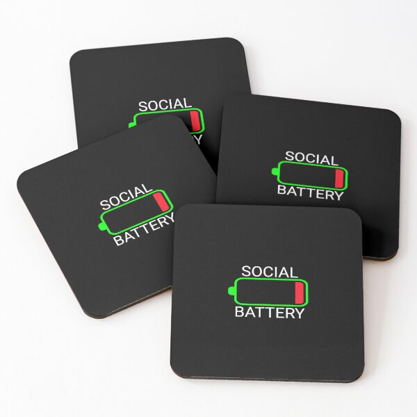 Item preview, Social Battery is Empty designed and sold by JohnVBurks.