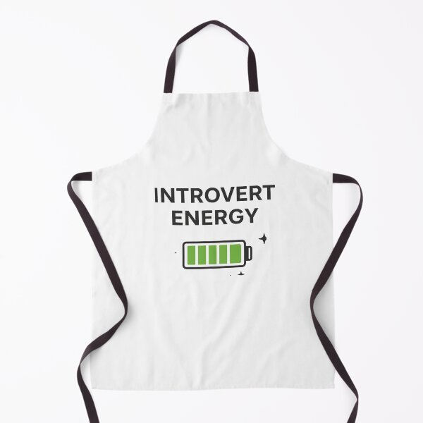 Item preview, Introvert Energy Minimal Sticker – Funny Aesthetic Quote Design designed and sold by MinimalMood Studio.