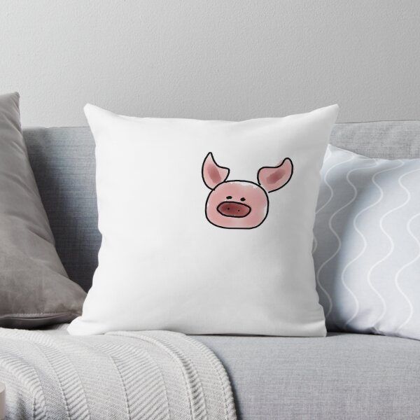 Pig Throw Pillow