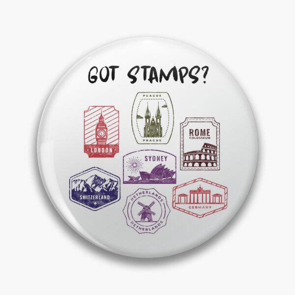 Item preview, Got Stamps Passport Travel Collection designed and sold by Inkworksbyshery.
