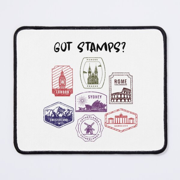 Item preview, Got Stamps Passport Travel Collection designed and sold by Inkworksbyshery.