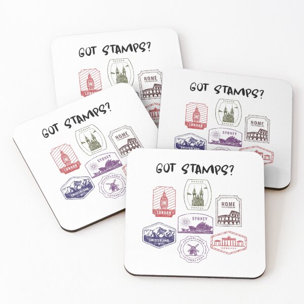Item preview, Got Stamps Passport Travel Collection designed and sold by Inkworksbyshery.