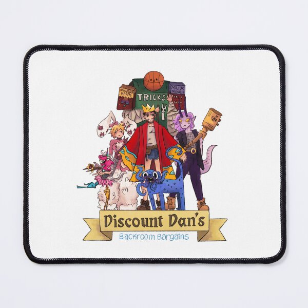 Item preview, Discount Dan’s Backroom Bargains Squad designed and sold by TheDoodlemancer.