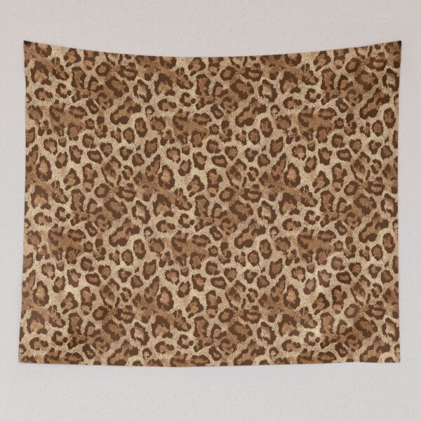 Item preview, Wild-Inspired Leopard Textile  - Animal Print Illustration  - Mother'S Day Gift Ideas designed and sold by RoyalStarsPatts.