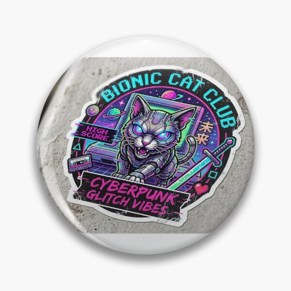 Item preview, Bionic Cat  club designed and sold by lobisomem.