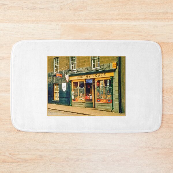 Item preview, Dublin, Ireland, April 7, 1959, Street Scene, Murphy's Cafe, Vintage Photograph designed and sold by AMacGPhilly.