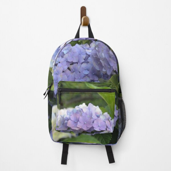 Item preview, Pastel purple Hortensia hydrangea flowering bush designed and sold by Lily Rose Doodle.