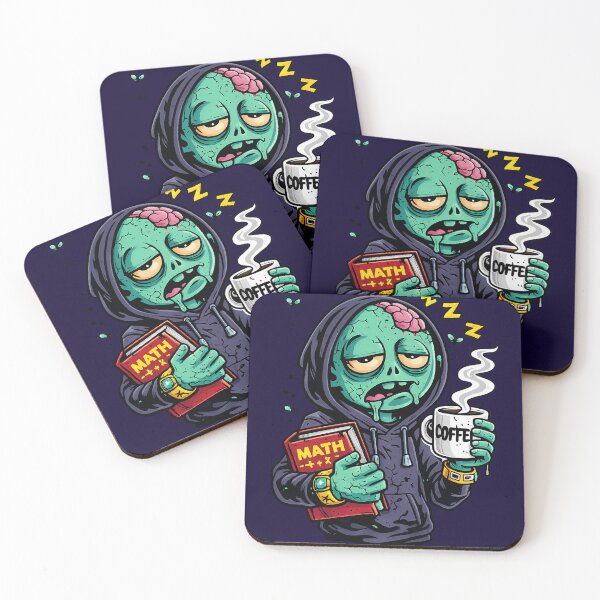 Item preview, Zombie student need coffee designed and sold by UnicornDreamers.