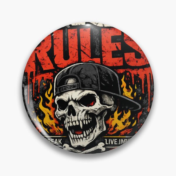 Item preview, NO RULES Skull Streetwear iPhone Case – Urban Grunge Rebel Graphic Tough Case designed and sold by NOVOZA.