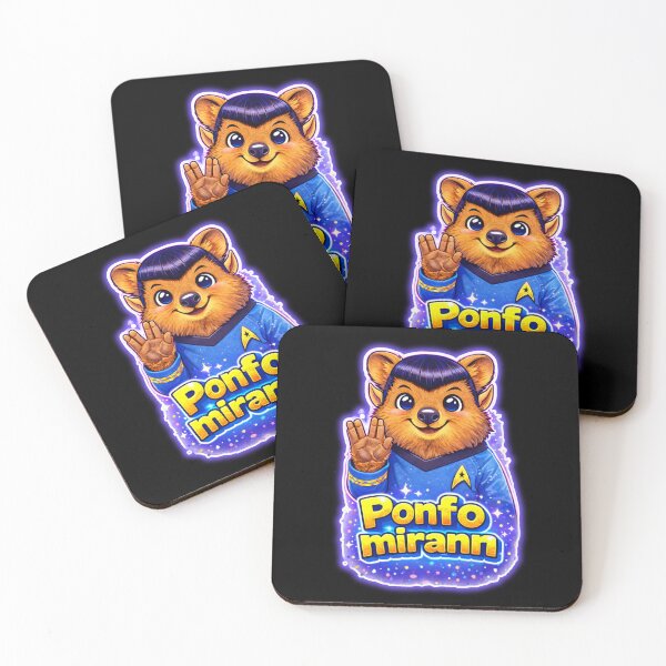 Item preview, Ponfo Mirann Quokka Spock Funny Meme Cute Space Parody designed and sold by ☆ CR4ZIIB4BII ☆.