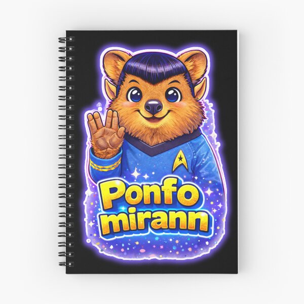 Item preview, Ponfo Mirann Quokka Spock Funny Meme Cute Space Parody designed and sold by ☆ CR4ZIIB4BII ☆.