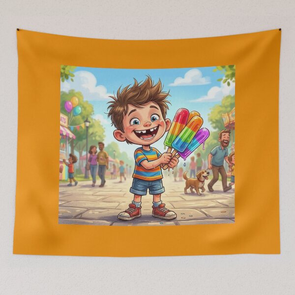 Item preview, Ice candy kid. designed and sold by prashant art factory ✅️.