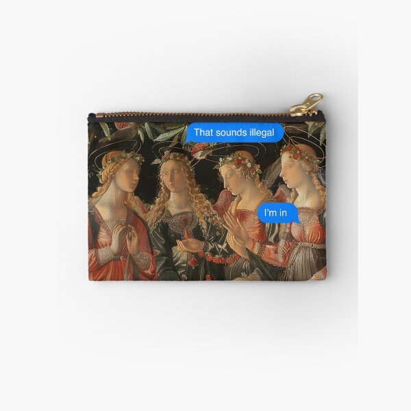 Item preview, That sounds illegal, Im in - Fine Art meme  designed and sold by MarieBlly.