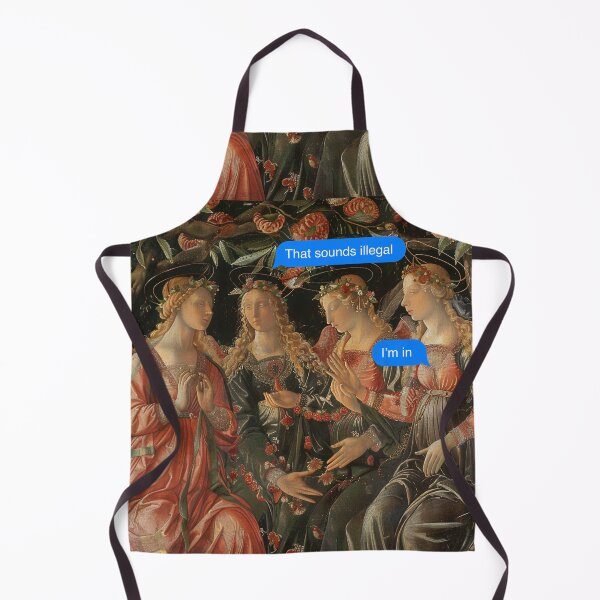 Item preview, That sounds illegal, Im in - Fine Art meme designed and sold by MarieBlly.
