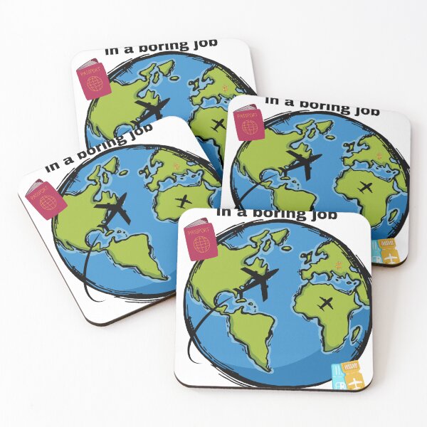 Item preview, Don't Waste Your Life, Explore The World  designed and sold by MotylekAnia.