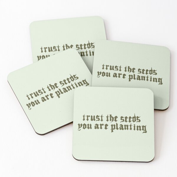 Item preview, Trust the Seeds You Are Planting - Green designed and sold by Manda Creates.