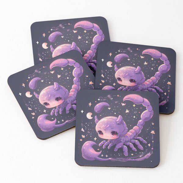 Item preview, Cute Chibi Scorpio Zodiac Art designed and sold by digitalvibe4u.