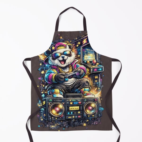 Item preview, Retro Gamer Panda 90s. designed and sold by Nika Art Studio.