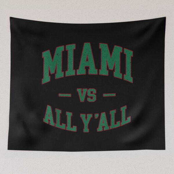 Item preview, Miami vs All Y'all - Throwback - Classic Vintage Men Women designed and sold by MollyLYork.