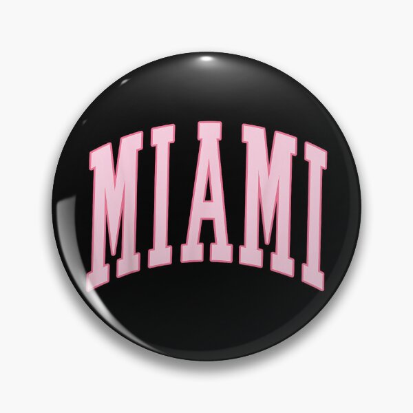 Item preview, Miami Vintage Preppy Varsity Pink Sports designed and sold by MollyLYork.