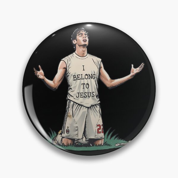 Item preview, I Belong to Jesus | Kaká AC Milan Inspired Football Art Print designed and sold by Andruzito.