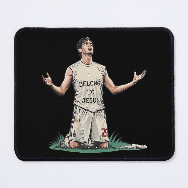 Item preview, I Belong to Jesus | Kaká AC Milan Inspired Football Art Print designed and sold by Andruzito.