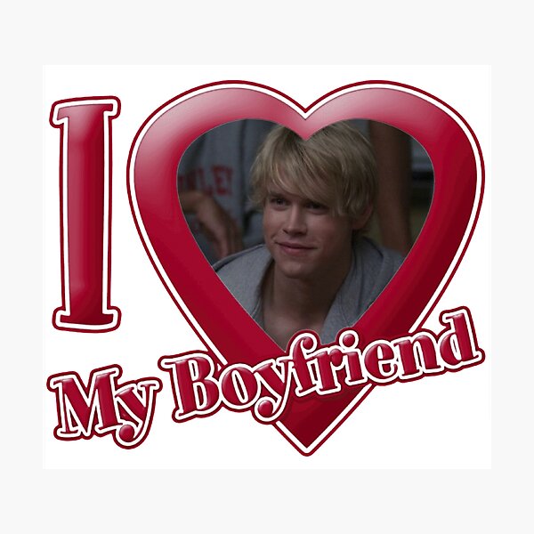 Item preview, I love my boyfriend - Sam Evans designed and sold by EVXIAR.