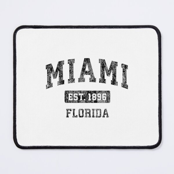 Item preview, Miami Florida FL Vintage Sports Design Black Design designed and sold by MollyLYork.