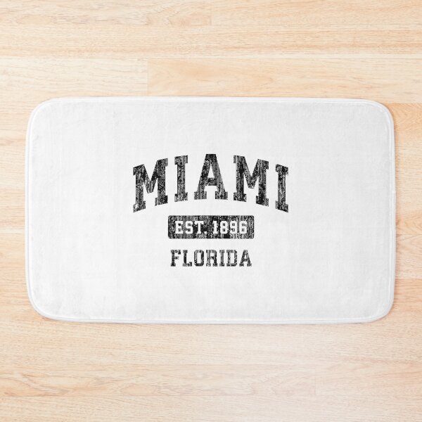 Item preview, Miami Florida FL Vintage Sports Design Black Design designed and sold by MollyLYork.