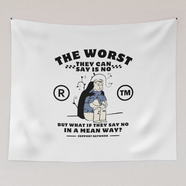 Item preview, The worst they can say is no but what if they say no in a mean way ? designed and sold by Peerless-Prime.