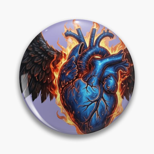 Item preview, Burning Heart designed and sold by The King's general goods.