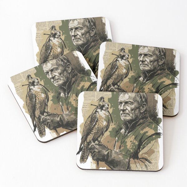 Item preview, Artistic Portrait of a Royal Falconer with a Falcon designed and sold by TaruHonu.