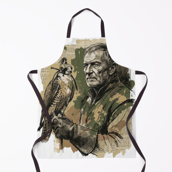 Item preview, Artistic Portrait of a Royal Falconer with a Falcon designed and sold by TaruHonu.