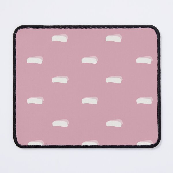 Item preview, White Minimalist Dashes on Pastel Crimson designed and sold by KSimpson838.