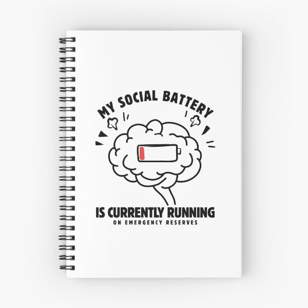 Item preview, My social battery is currently running on emergency reserves designed and sold by Peerless-Prime.