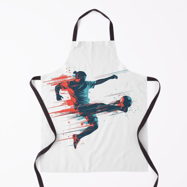 Item preview, Dynamic Abstract Soccer Player Motion Art designed and sold by PMTaurus.